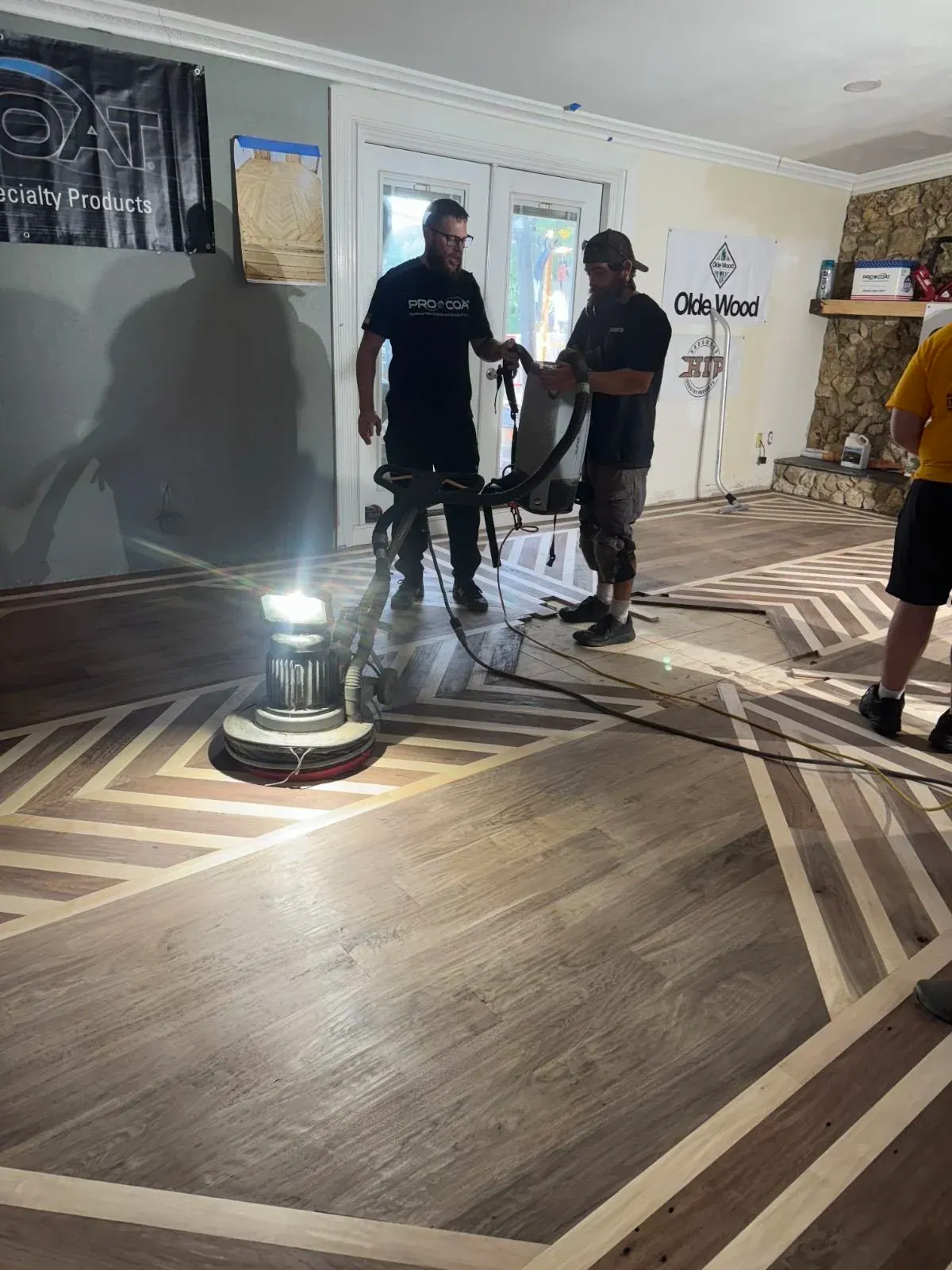 Finishing the floor design