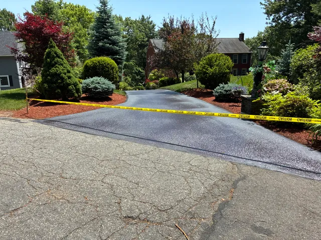 Asphalt Sealcoating Co - Sealcoating, Crack Filling - NH, MA work photo