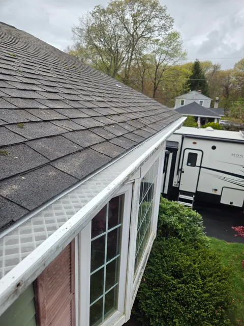 LeafFilter Gutter Installation & Guards work photo