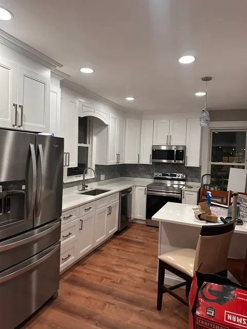 Completed kitchen renovation