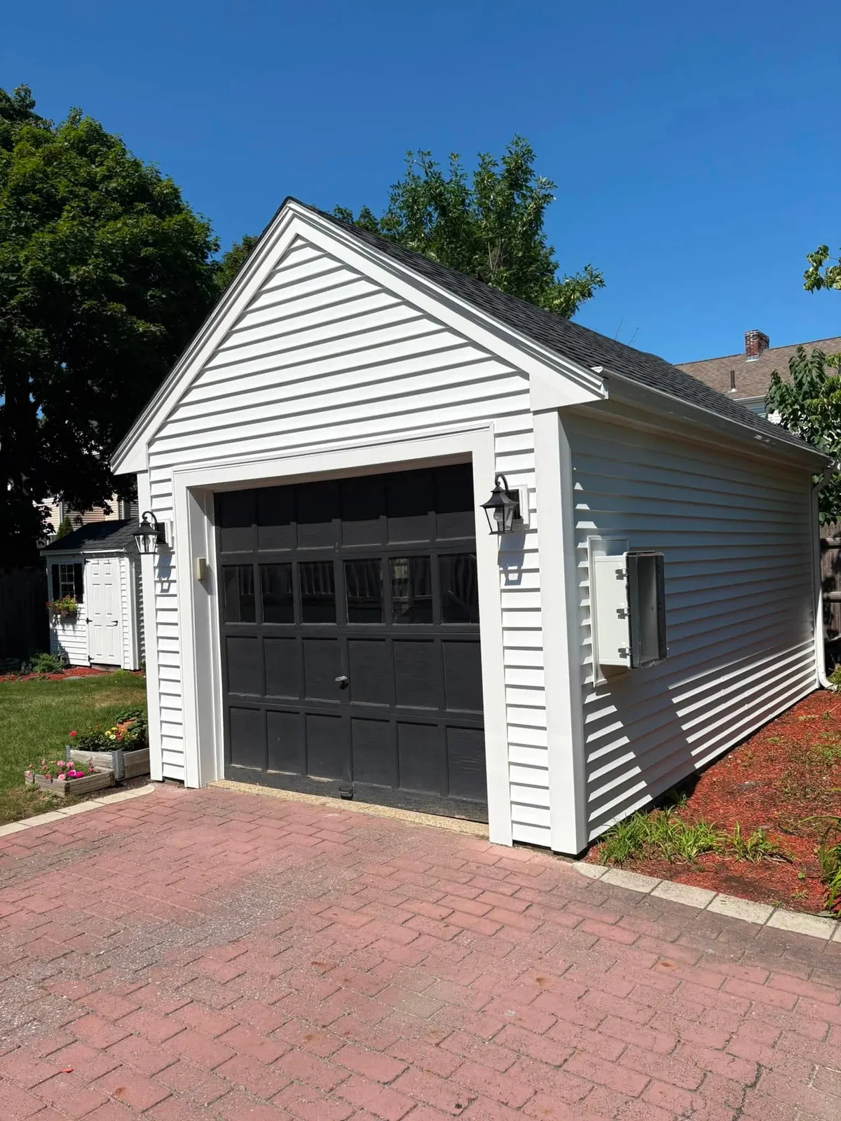 Detached garage rebuild, Medford MA