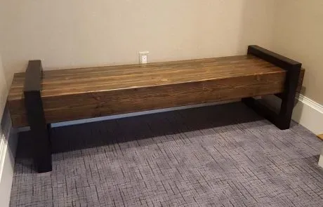 Custom Bench Created
