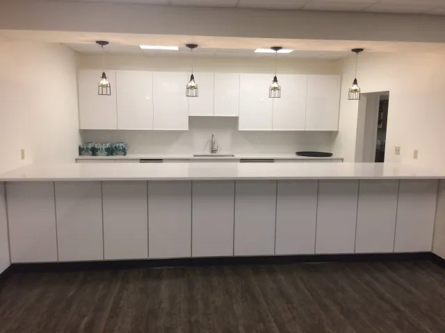 Clean White Kitchen