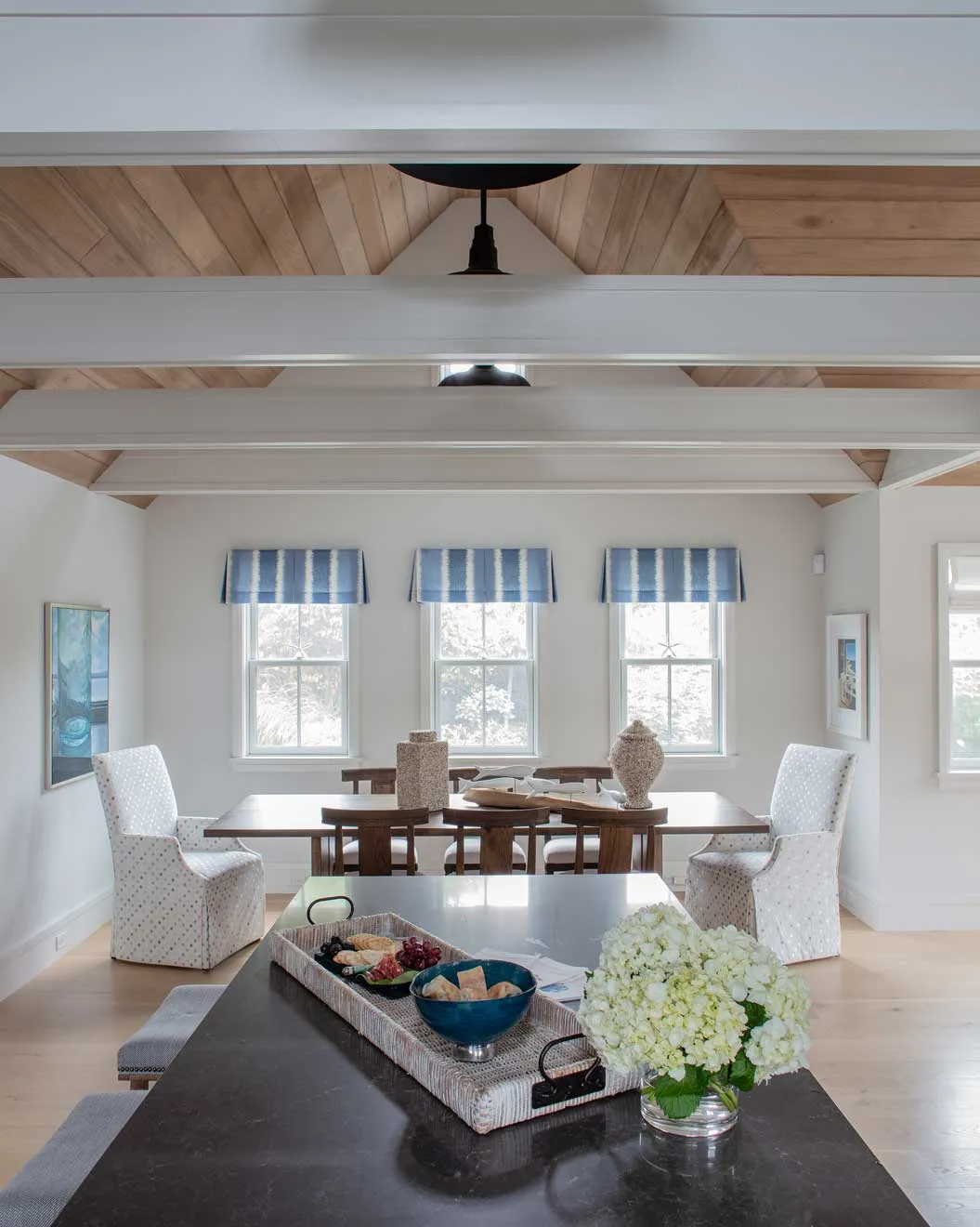 nantucket home, dining room