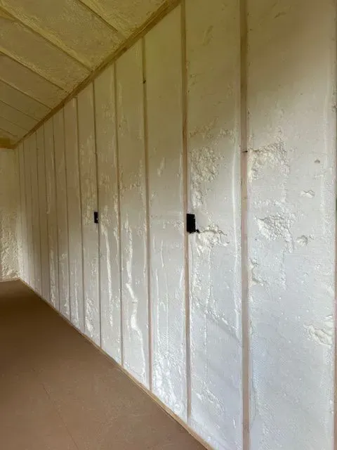 work photo from sprayfoamofcapecod.com