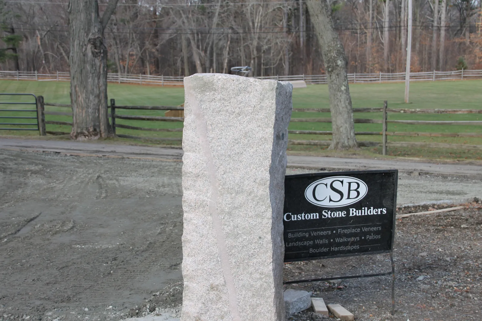 Custom Stone Builders researched project photo