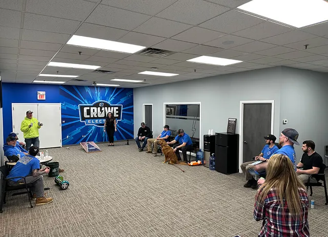 work photo from crowe-electric.com