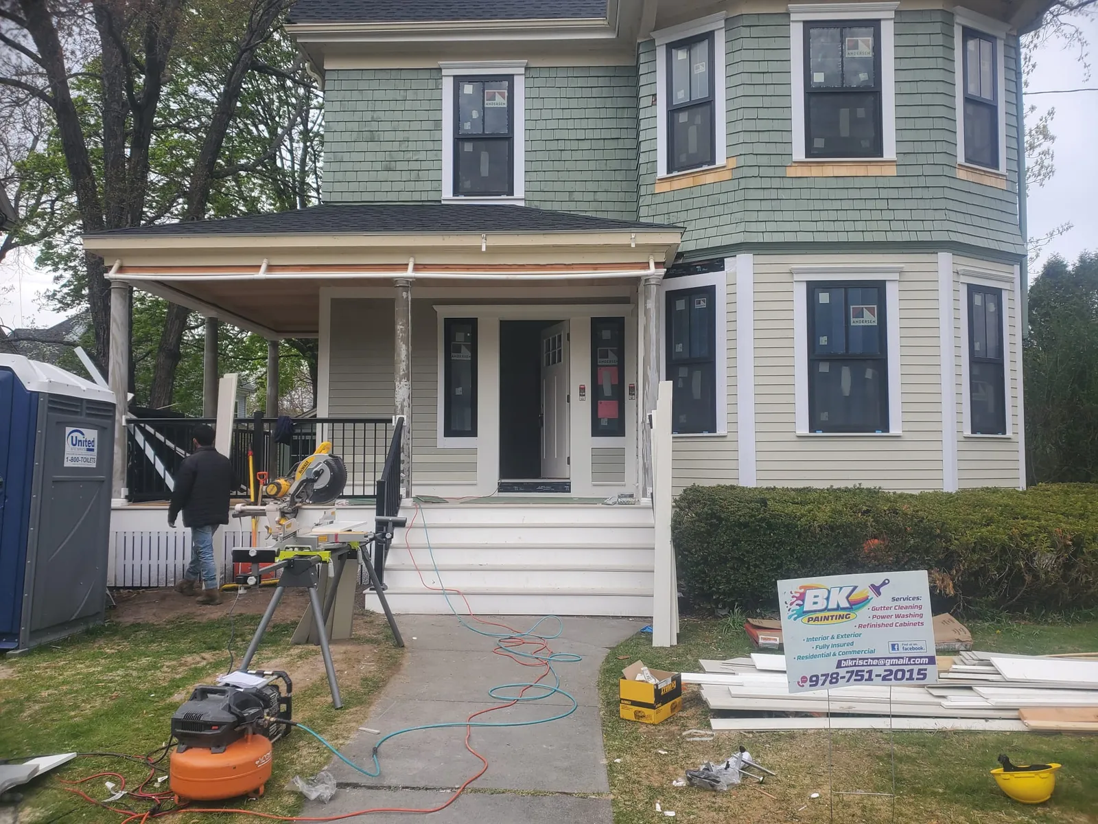 work photo from bkpaintingandcarpentryinc.com