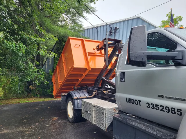 Reliable Dumpsters of Maine work photo