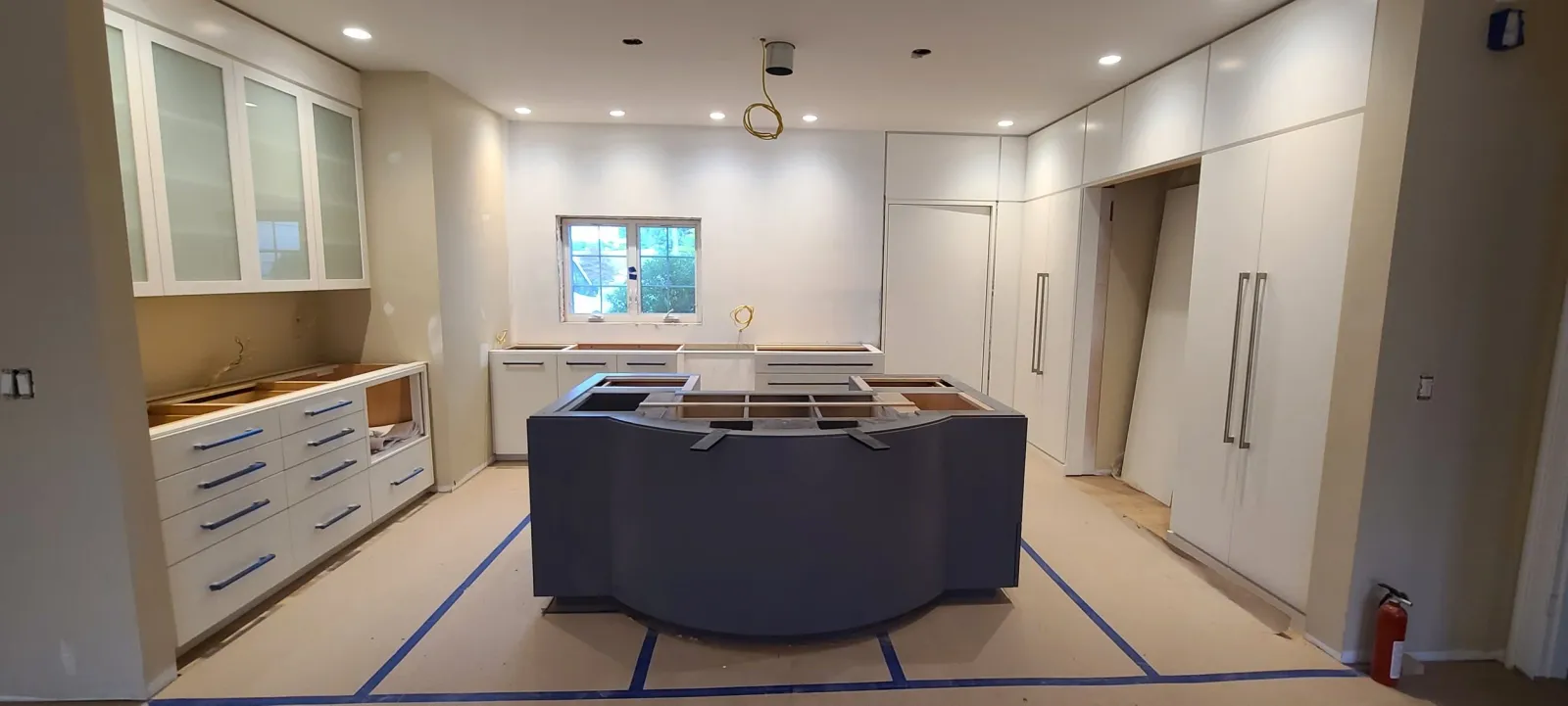Kitchen in progress