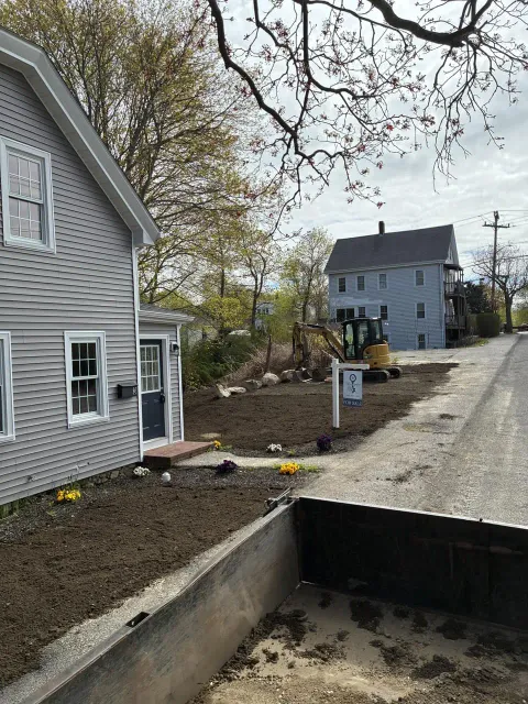 Legacy Excavation is a site-work company that provides lawn and driveway restoration in Plymouth, MA