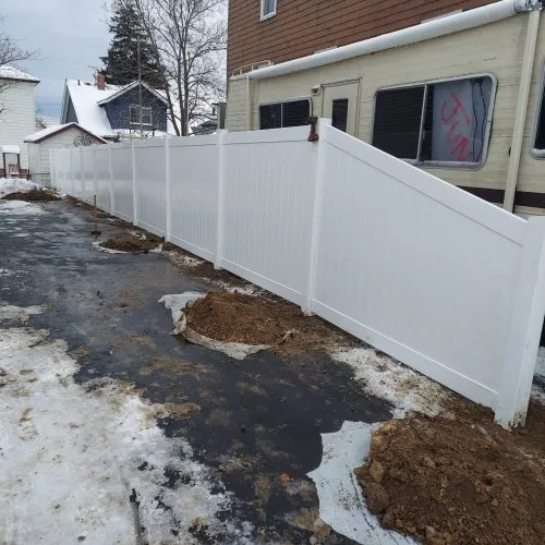 M.J. Fences work photo