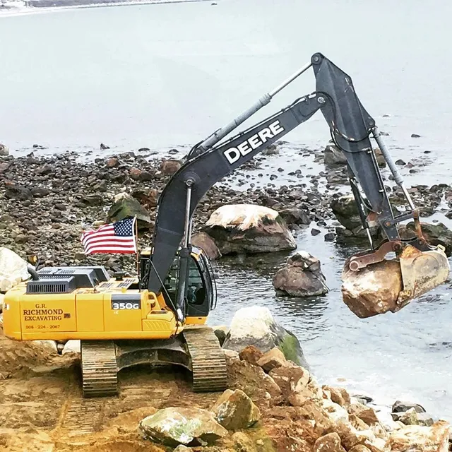 Richmond Excavating & Landscape Supply work photo