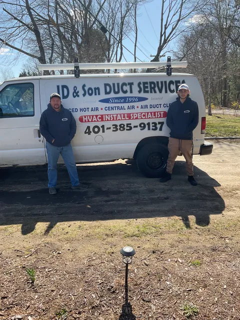 JD&Son Duct Cleaning work photo