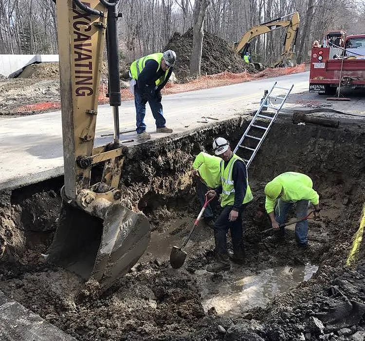 work photo from mjdexcavating.com