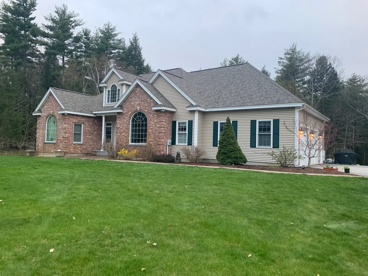 Beautiful Large Home Roof Replacement Project in Goffstown NH by Queen City Roofing