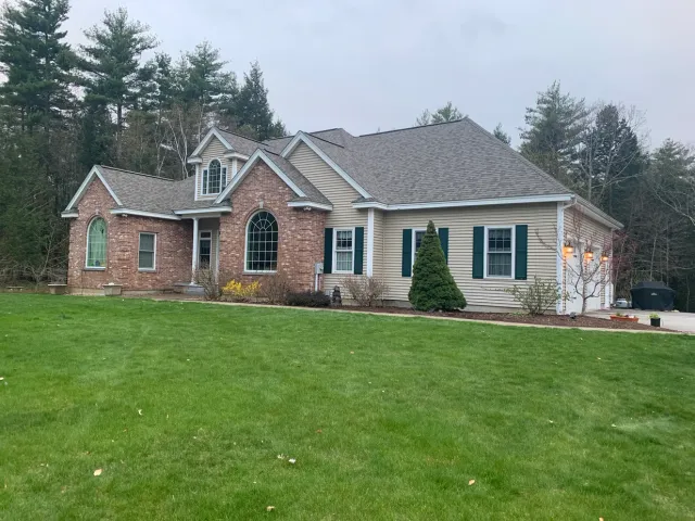 Beautiful Large Home Roof Replacement Project in Goffstown NH by Queen City Roofing