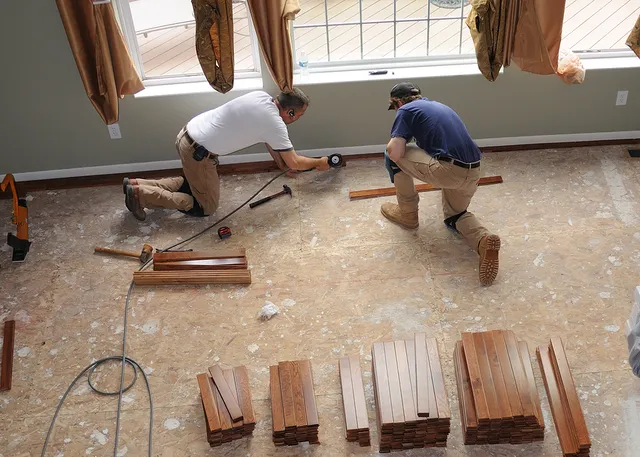 Weymouth Floor Refinishing work photo