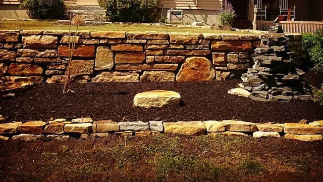 South Bay Quartz Wall and Garden Edge, Limington, Maine