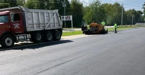 work photo from melansonpaving.com