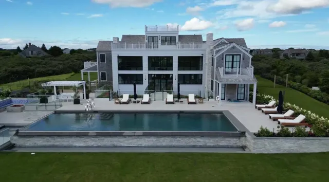 Completed residential landscape