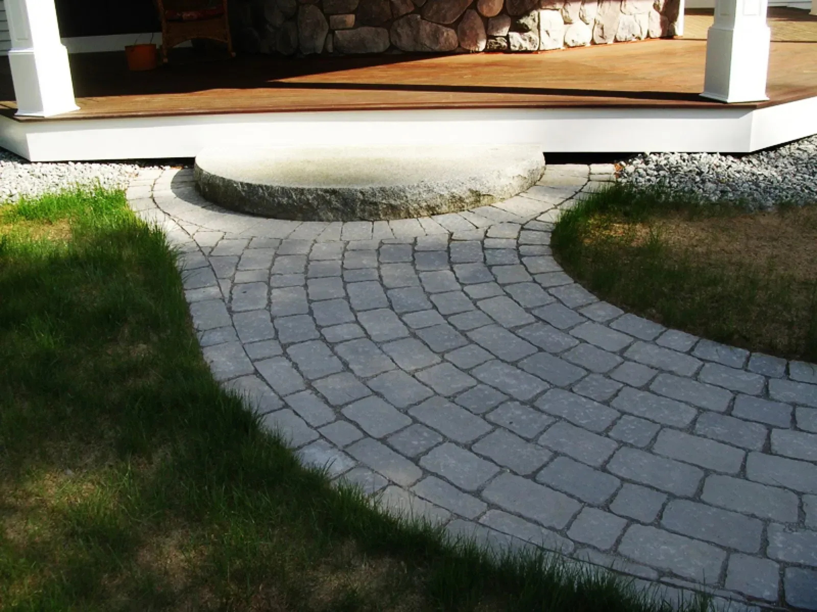 Granite Front Steps — Walkways in Merrimack, NH