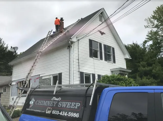 Brad's Chimney Sweep Service, LLC work photo