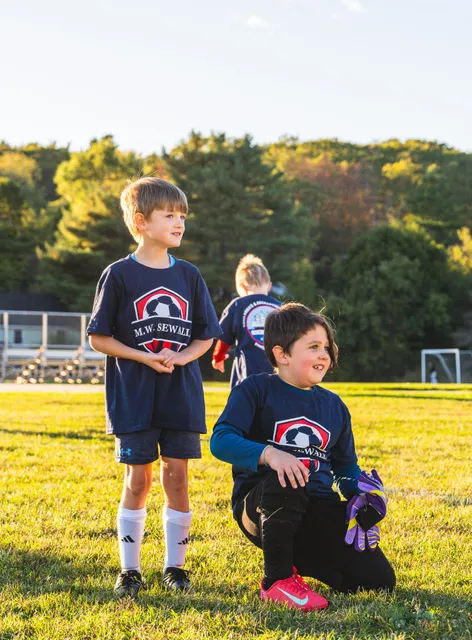 M.W. Sewall sponsored youth soccer team through the Bath Parks and Recreation Department in Bath, Maine.