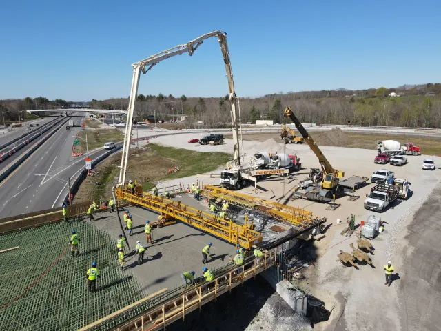 Heavy Highway:  Exit 45 Interchange, South Portland, Maine