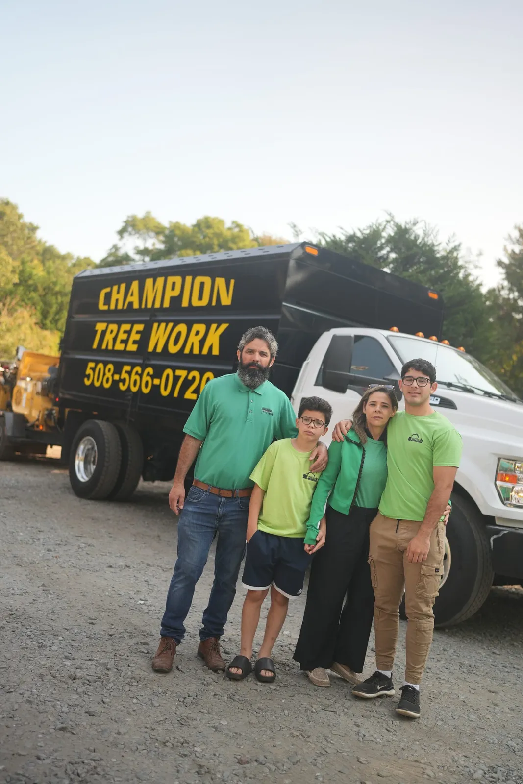 champion tree work crew for tree service in yarmouth