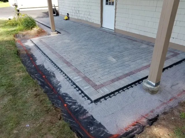 Hardscaping Inprogress — Kennebunk, ME — New England ABC