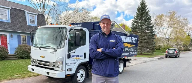 Lightning Fast Junk Removal work photo