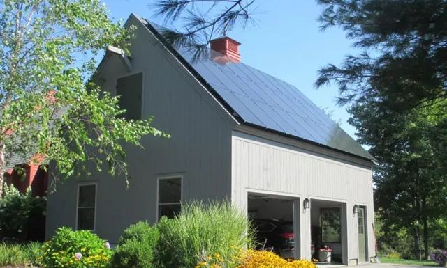 Twenty-Seven Panel Solar Electric System in Scarborough