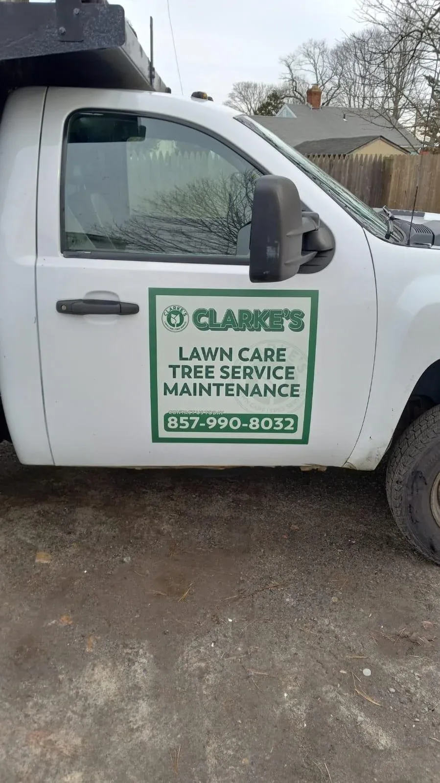 work photo from clarkeslawnscare.com