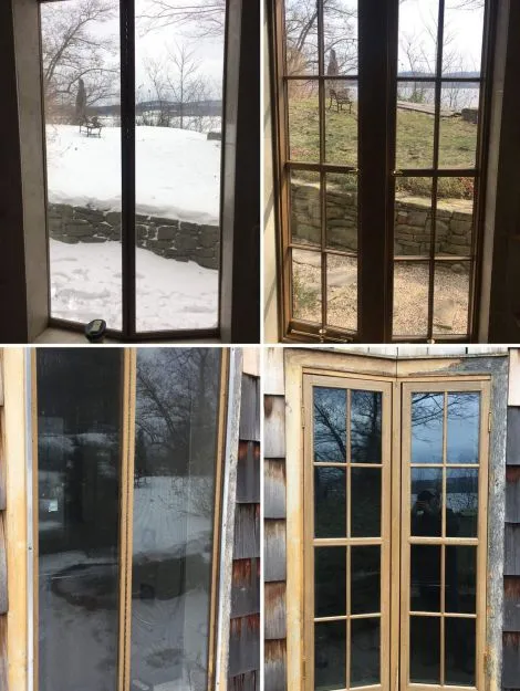 before and after doors