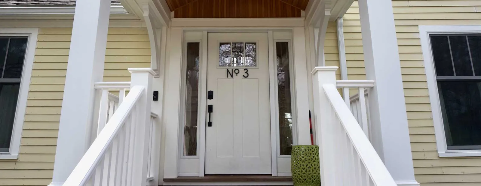 Beverly Massachusetts Front Entry and Porch Rebuild