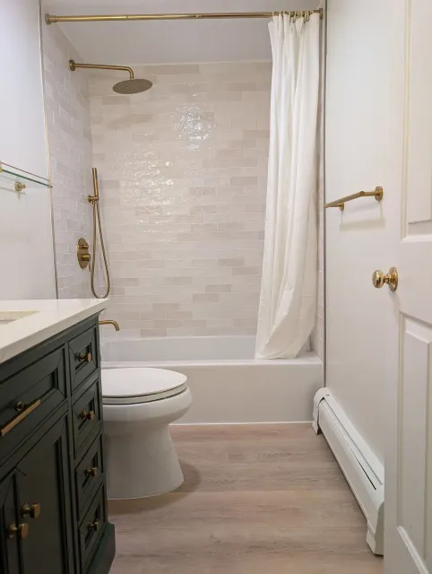 Guest bathroom remodel Providence RI - Ocean State Tile and Remodeling