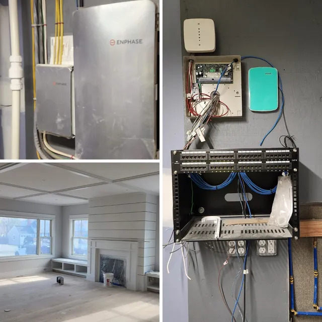 N&S Jobs: We are currently working on a residence in Fairfield. This project is being led by our foreman Jason. 

For more information about N & S Electric visit us https://ed.gr/ee901