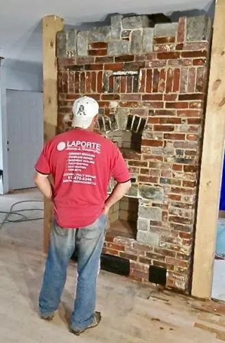 Fireplace Build -  Danvers, MA