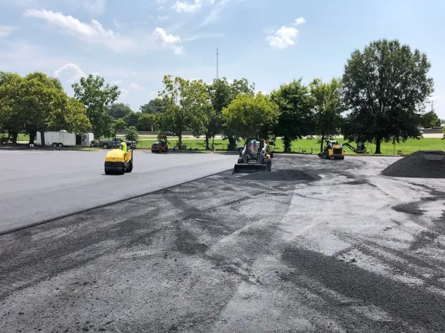 paving