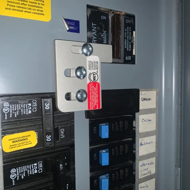 Kevin Burns Electrician researched project photo