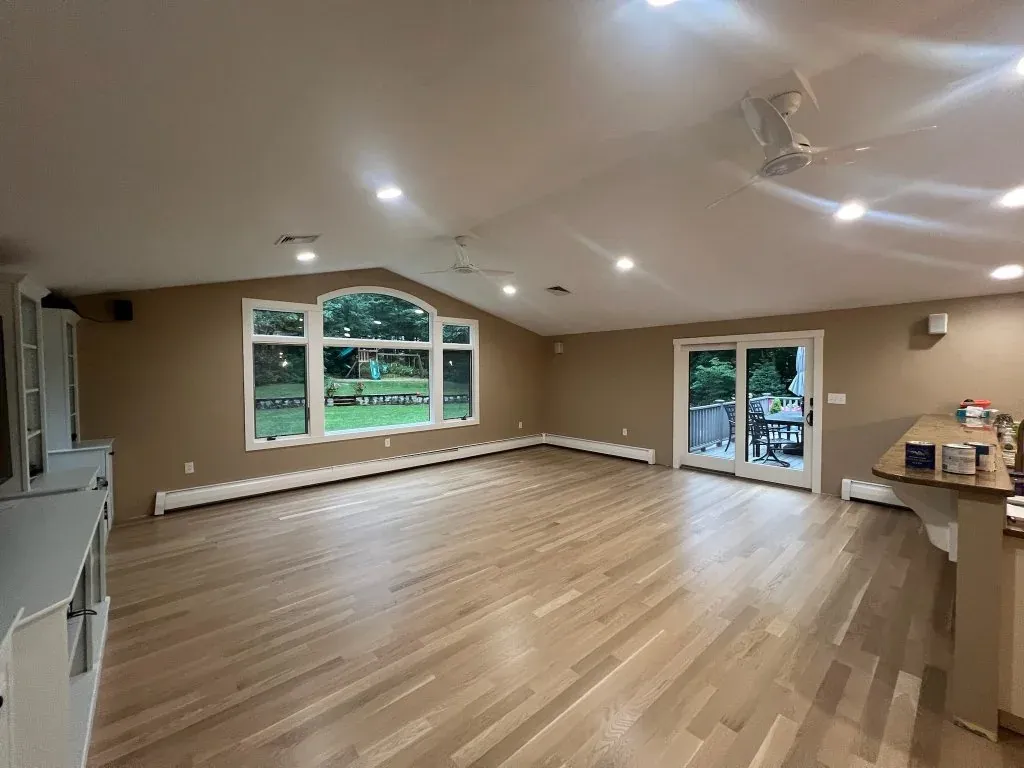 Completed open interior room by Gallagher Painting
