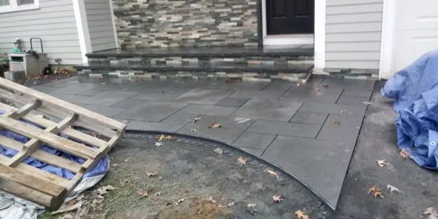 work photo from rocklandlandscapingmasonry.com