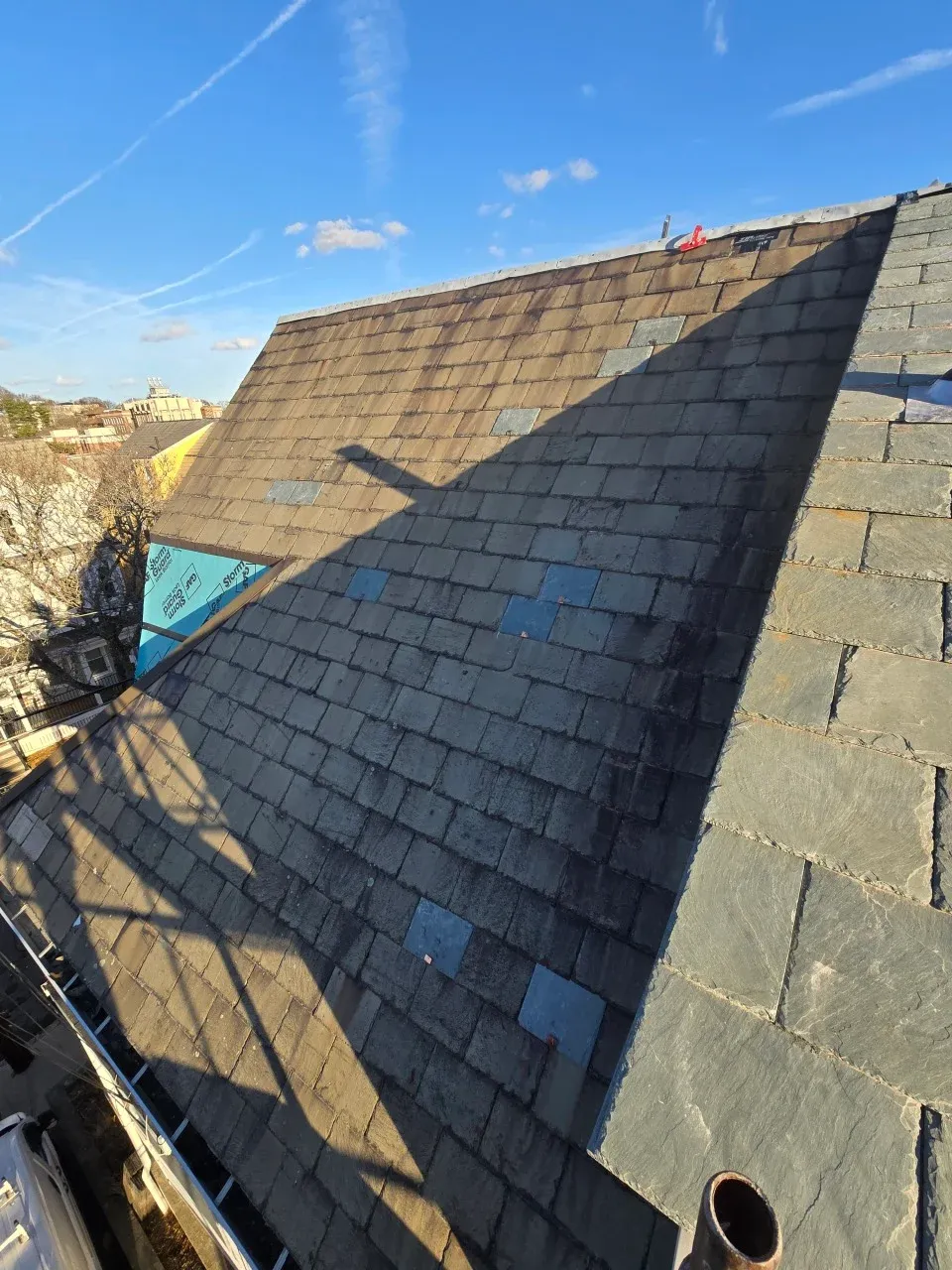 Asphalt shingle roof replacement