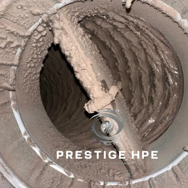 Before duct and vent cleaning service by Prestige HPE