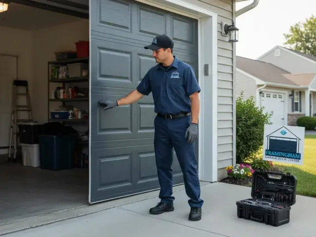 Professional Garage Door Installation services in Framingham Garage Door Center service areas