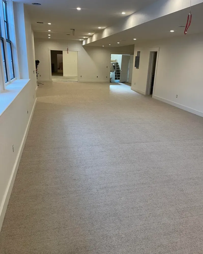 Wall to Wall Carpet Installation for DML Workroom in Whitman, MA