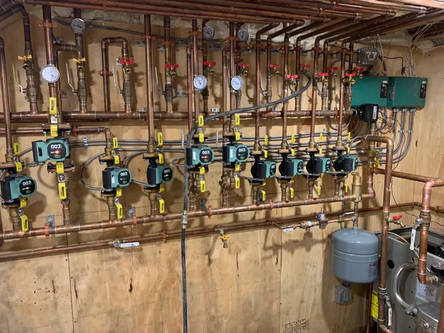 Viens plumbing and heating work photo
