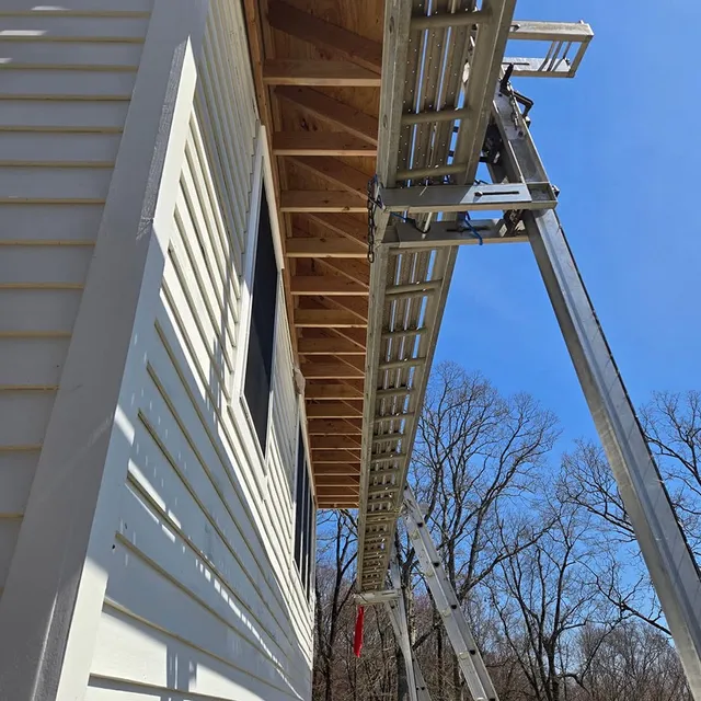 😮It is a great day to add an Addition and repair a roof as spring is here.