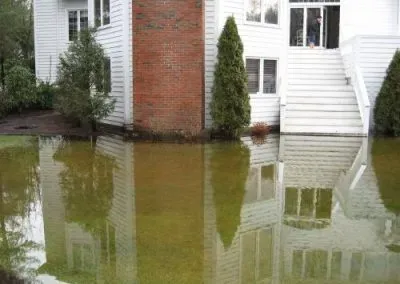 Be sure to check yard grading